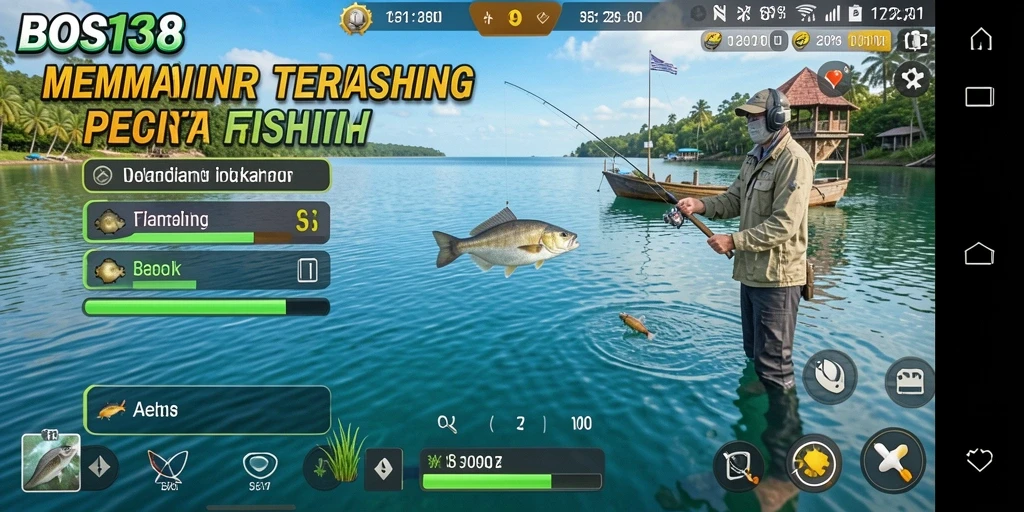 Tangkapan ikan besar dalam aksi gameplay BOS138 yang menegangkan.
