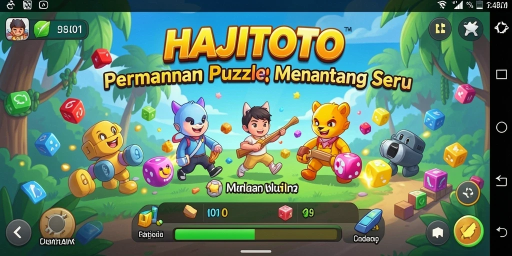 Tampilan gameplay menantang dari HAJITOTO yang memikat.