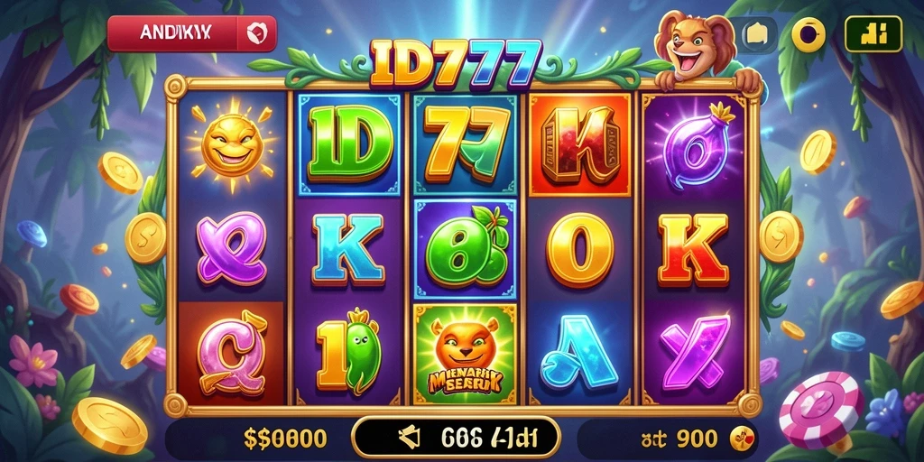 Gameplay seru dari permainan Slot ID777 yang menegangkan.
