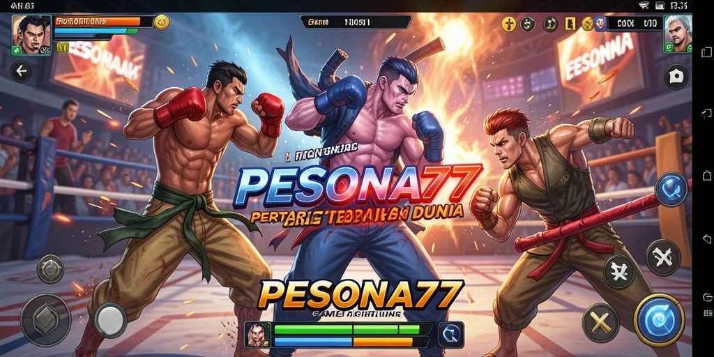 Tangkapan layar gameplay pertarungan di PESONA77 yang mendebarkan.