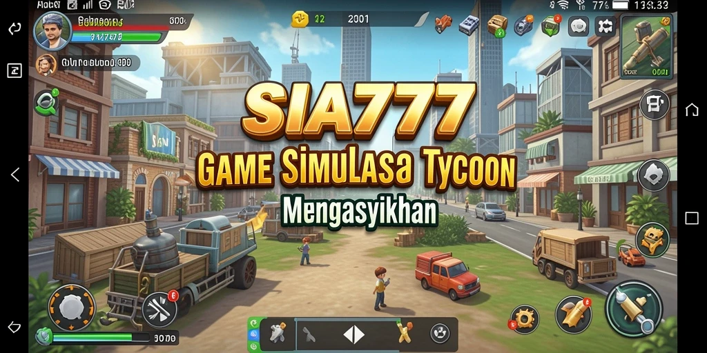 Gameplay menarik dari SIA777 dengan elemen Tycoon yang seru.