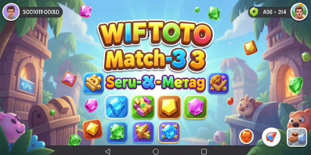 Tampilan gameplay seru WIFITOTO dengan grafis berwarna-warni.
